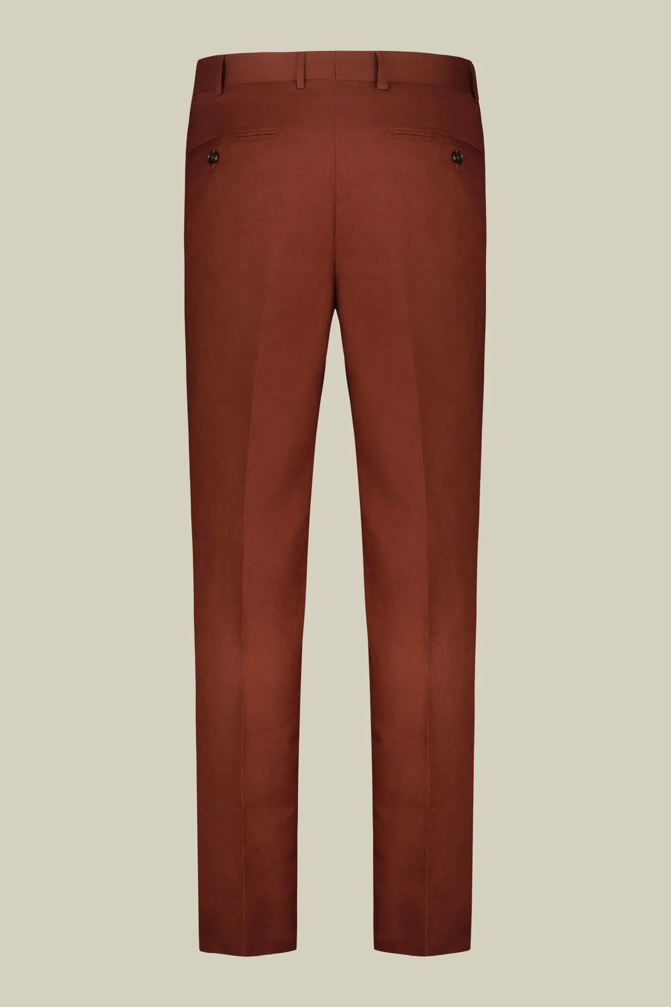 Men's double-breasted suit in 100% linen, regular fit