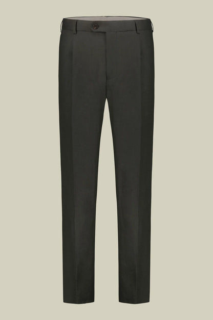 Men's double-breasted suit in 100% linen, regular fit