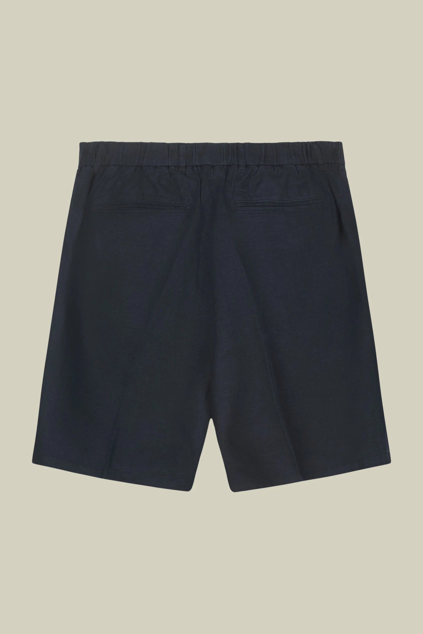Men's 100% linen Bermuda shorts, regular fit