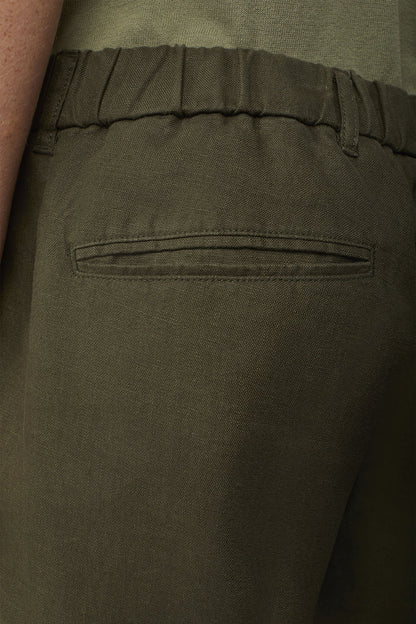 Men's 100% linen Bermuda shorts, regular fit