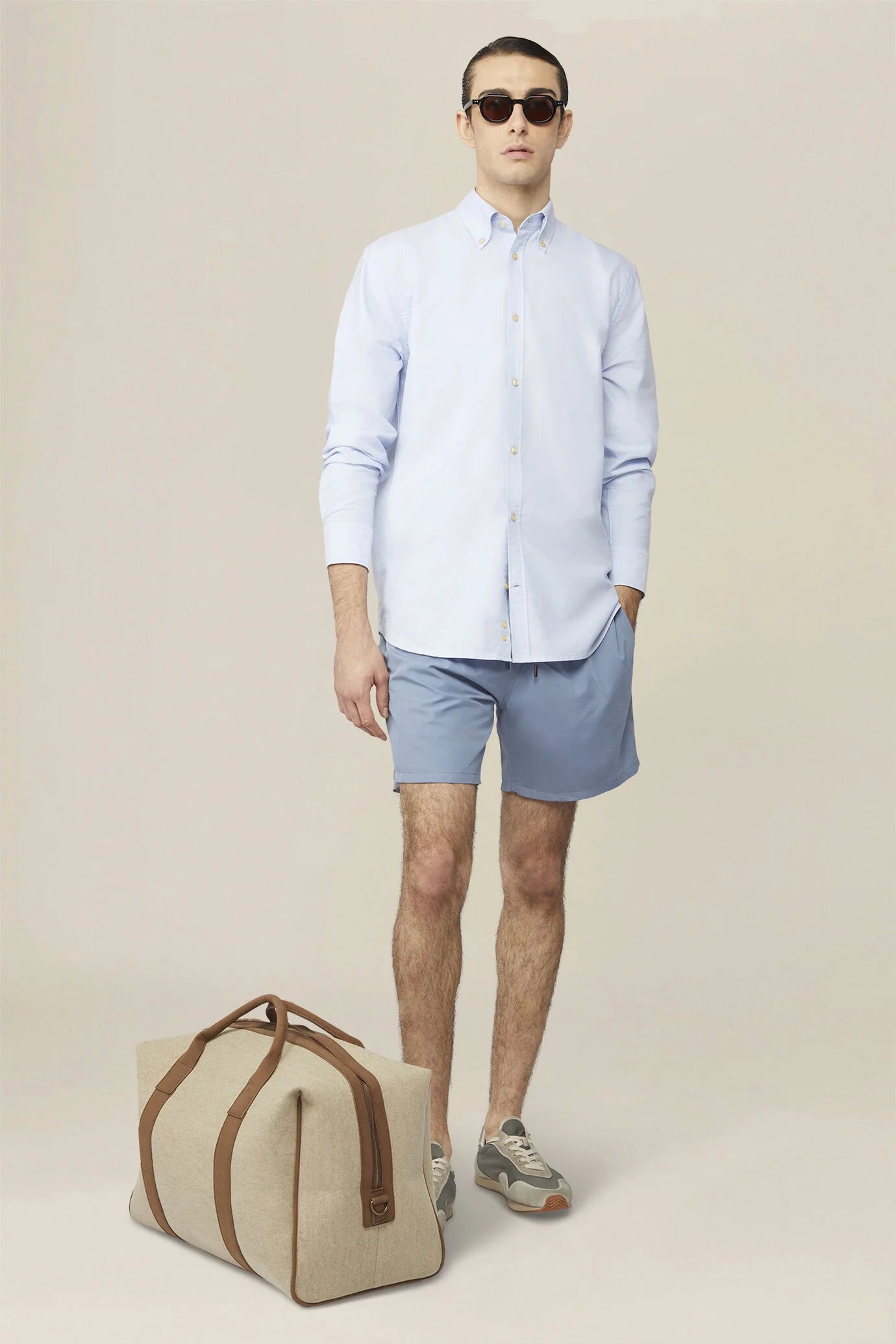 Men's plain swim shorts
