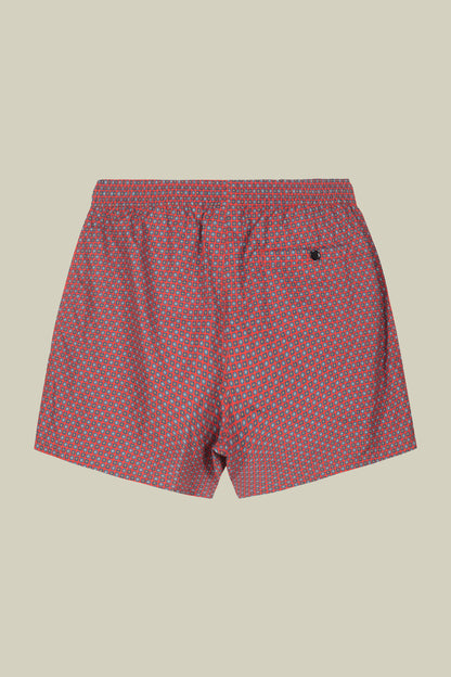 Men's geometric pattern swimwear