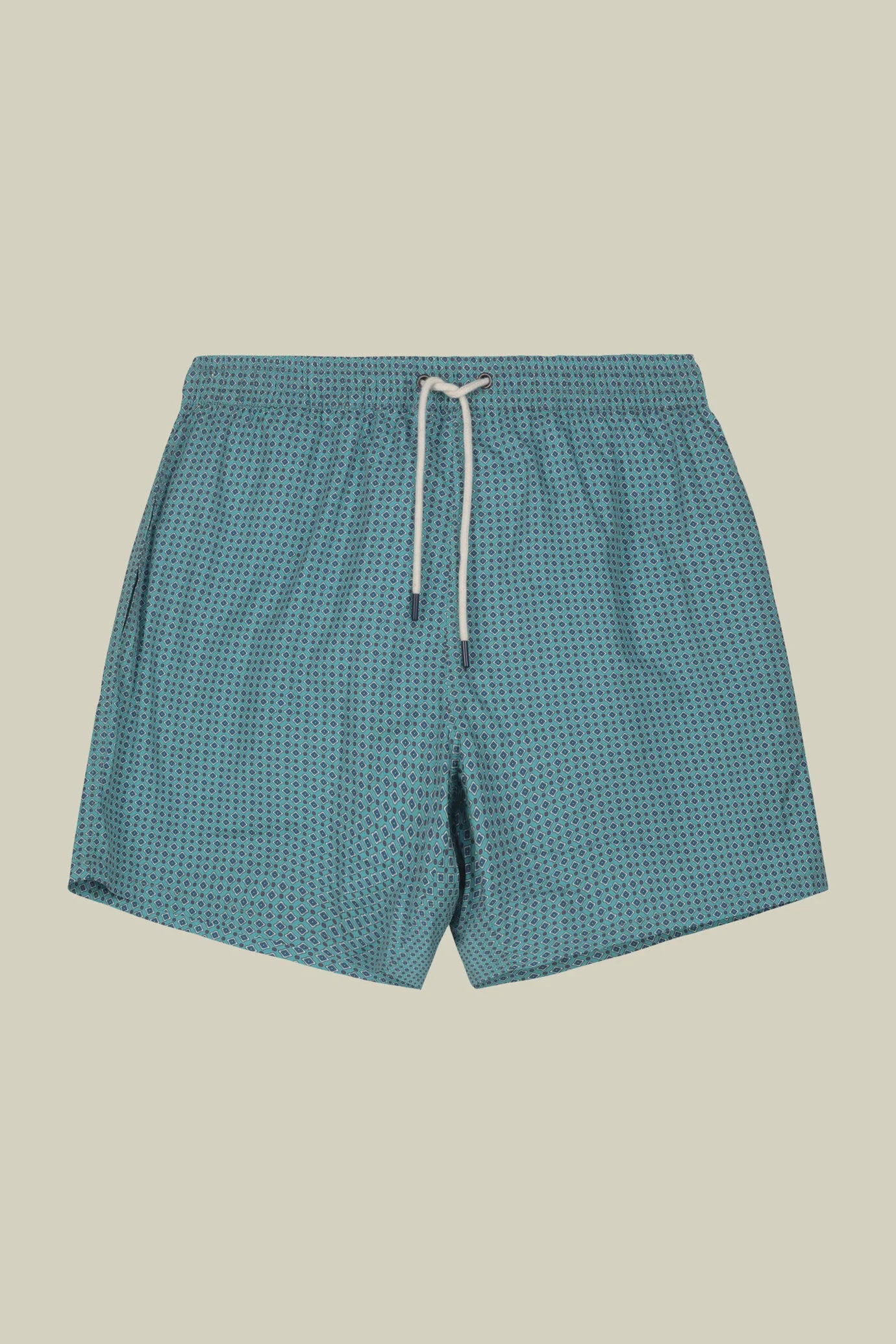 Men's geometric pattern swimwear