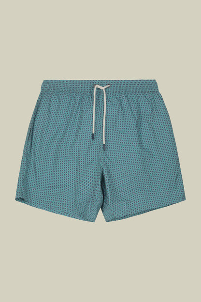 Men's geometric pattern swimwear
