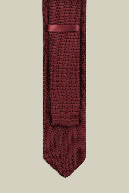 Plain men's tie