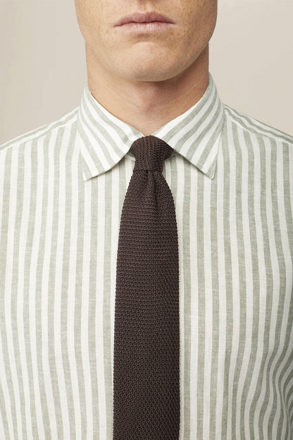 Plain men's tie