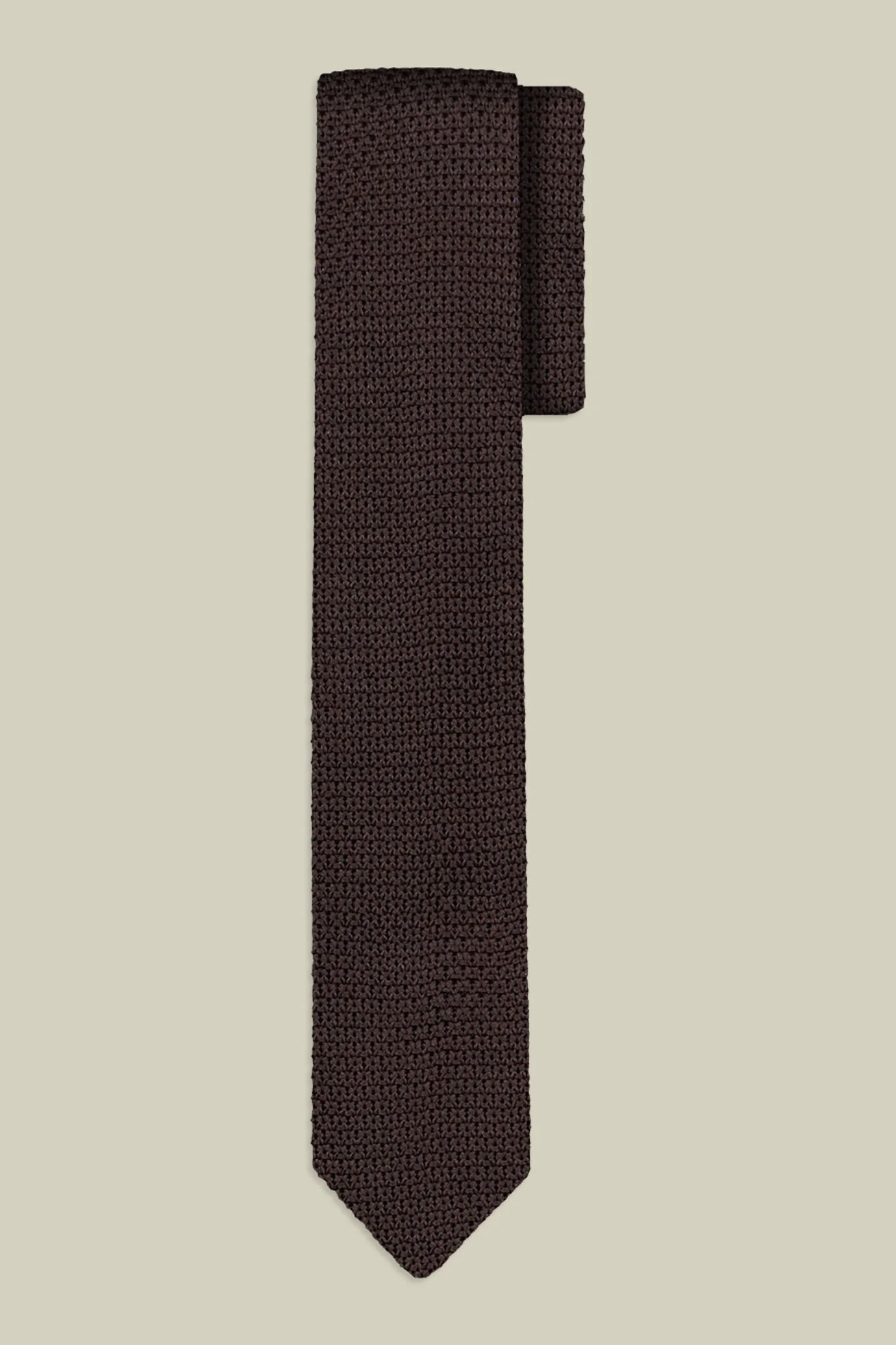 Plain men's tie