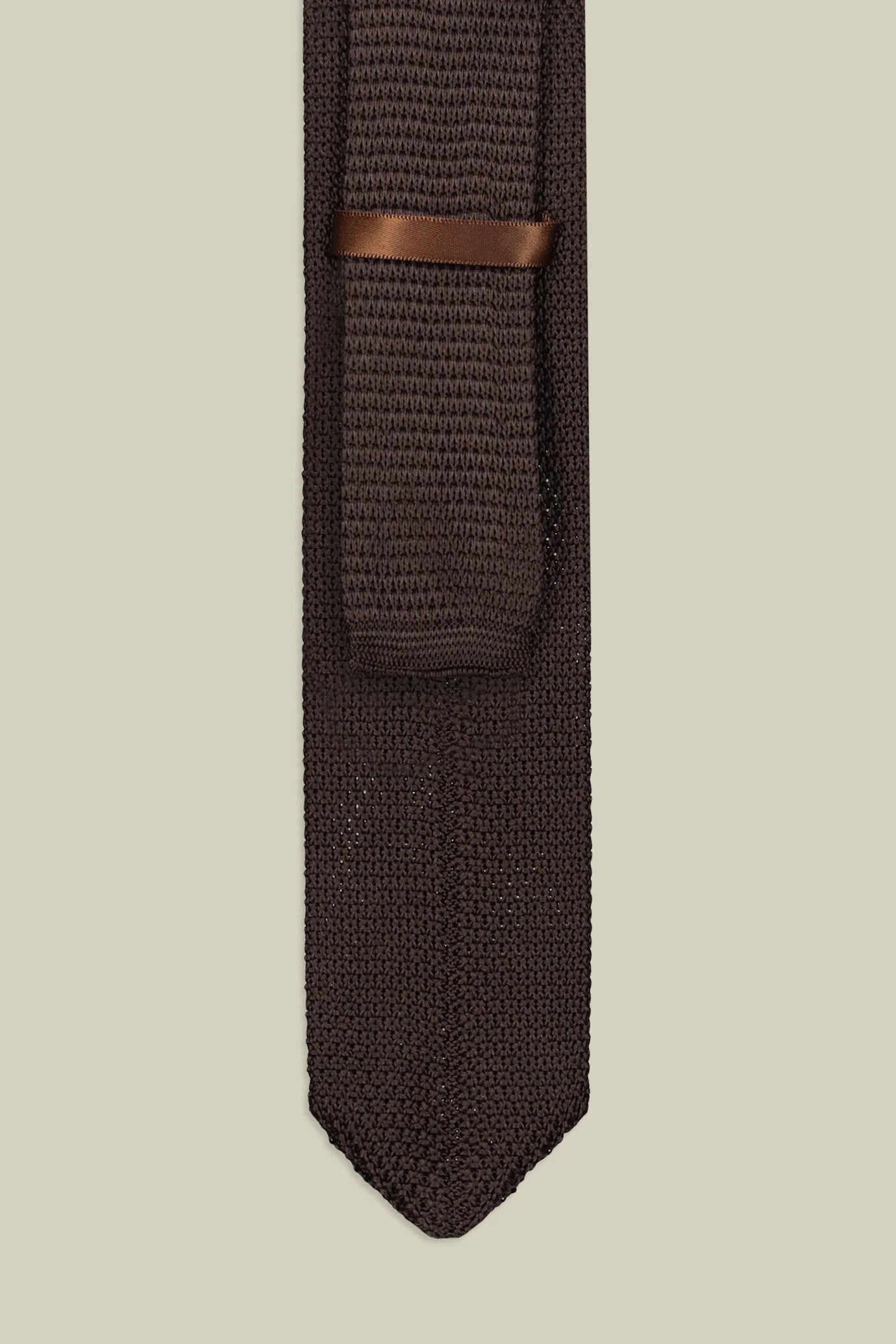 Plain men's tie