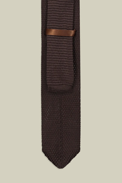 Plain men's tie