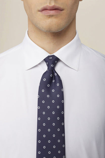 Men's polka dot tie