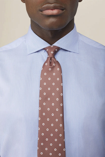 Men's polka dot tie