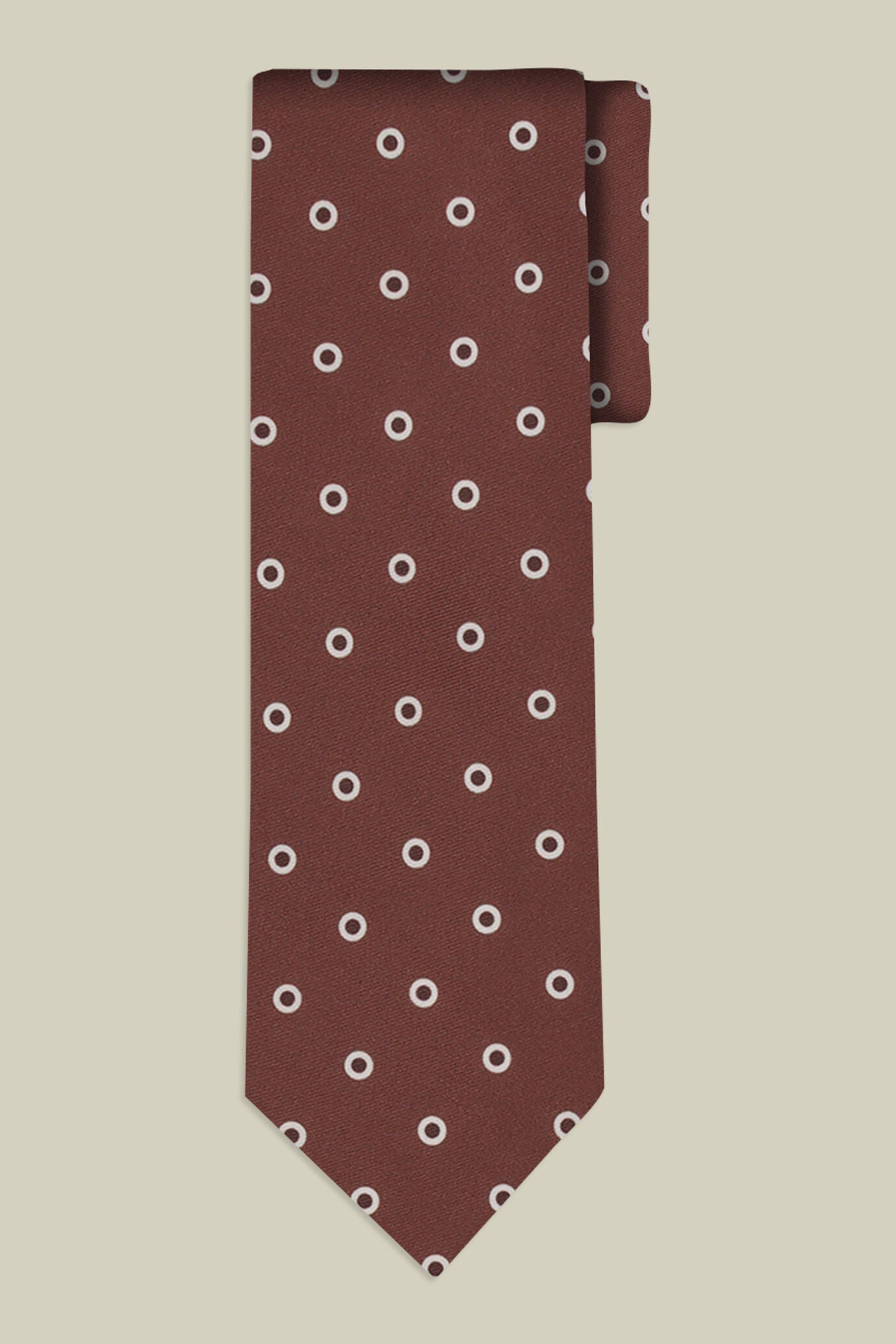 Men's polka dot tie