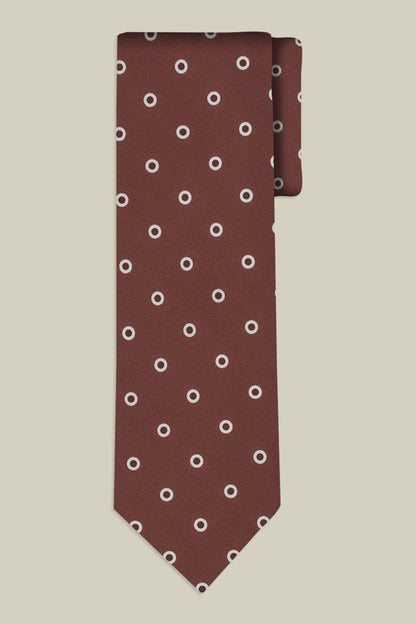 Men's polka dot tie