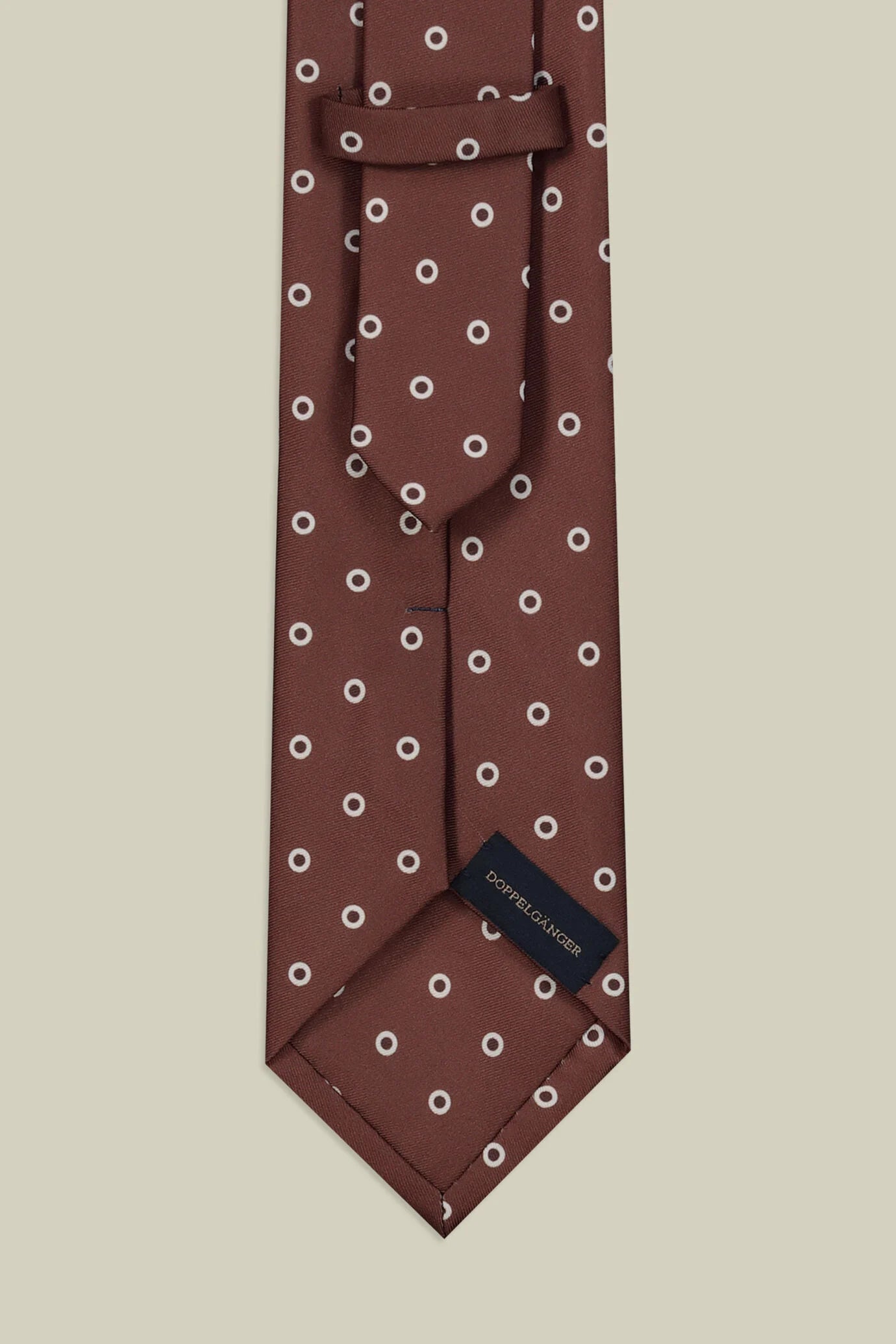 Men's polka dot tie