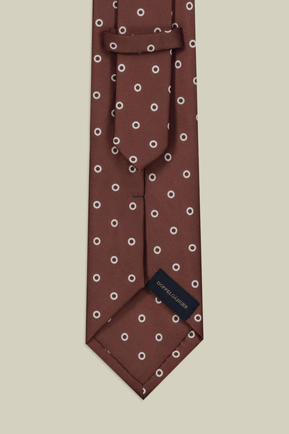 Men's polka dot tie