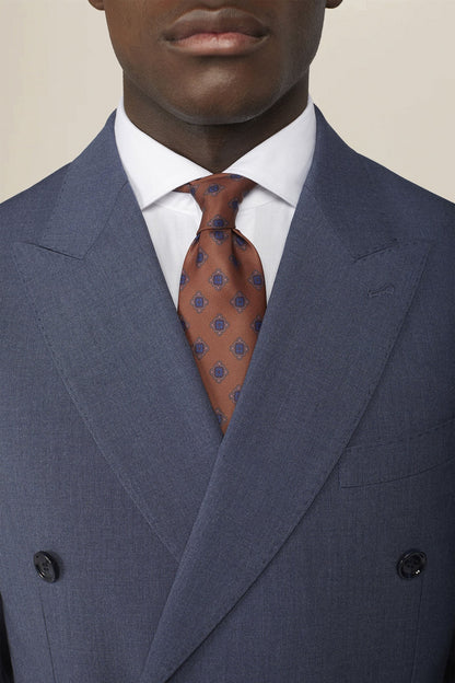 Men's tie with micro circles
