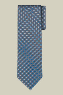 Men's tie with diamond print