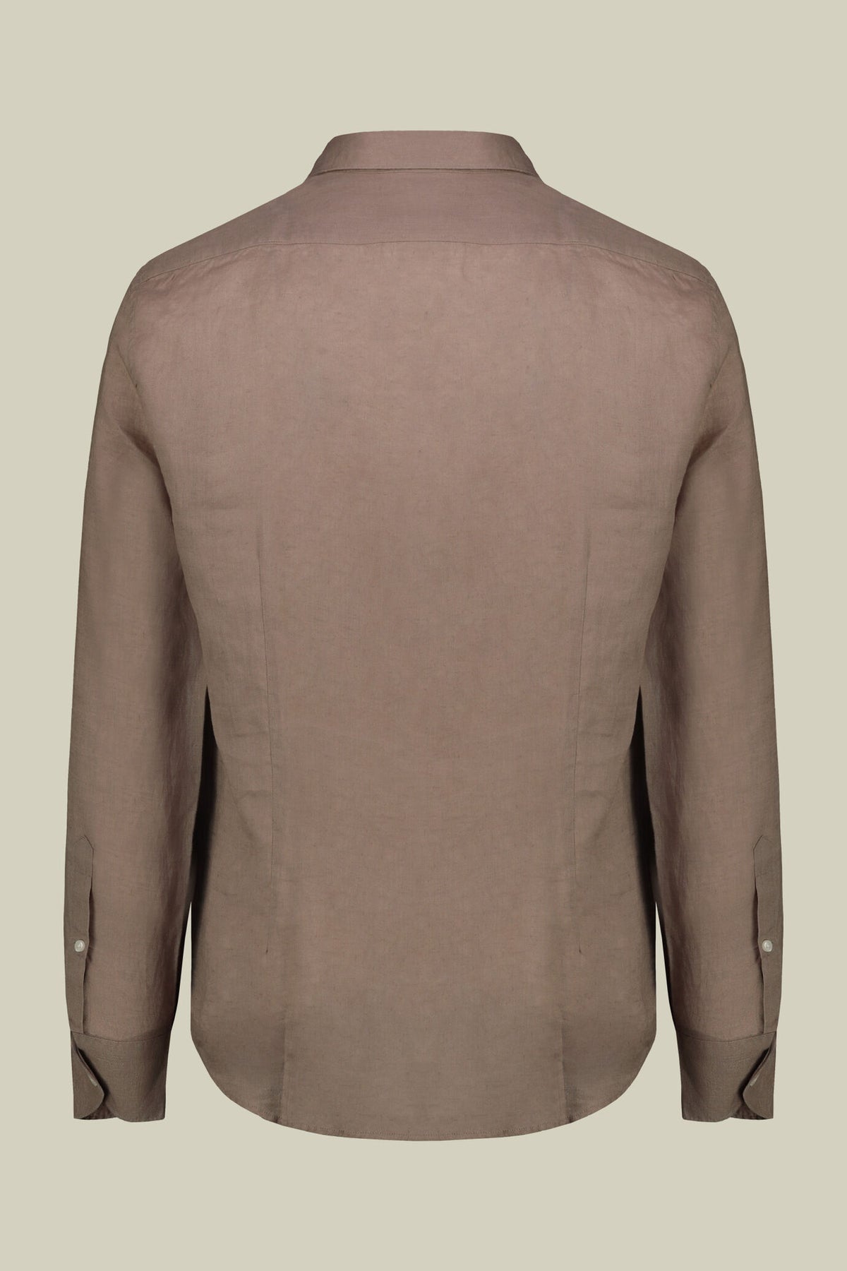 Men's 100% Linen Button-Down Shirt