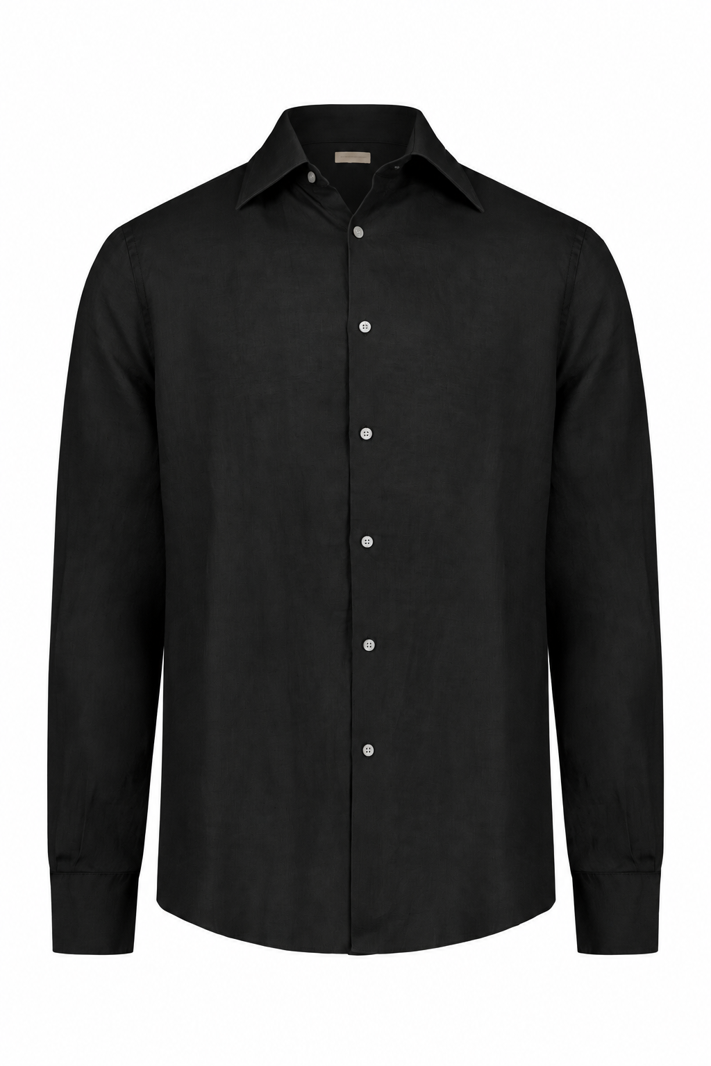 Men's 100% Linen Button-Down Shirt