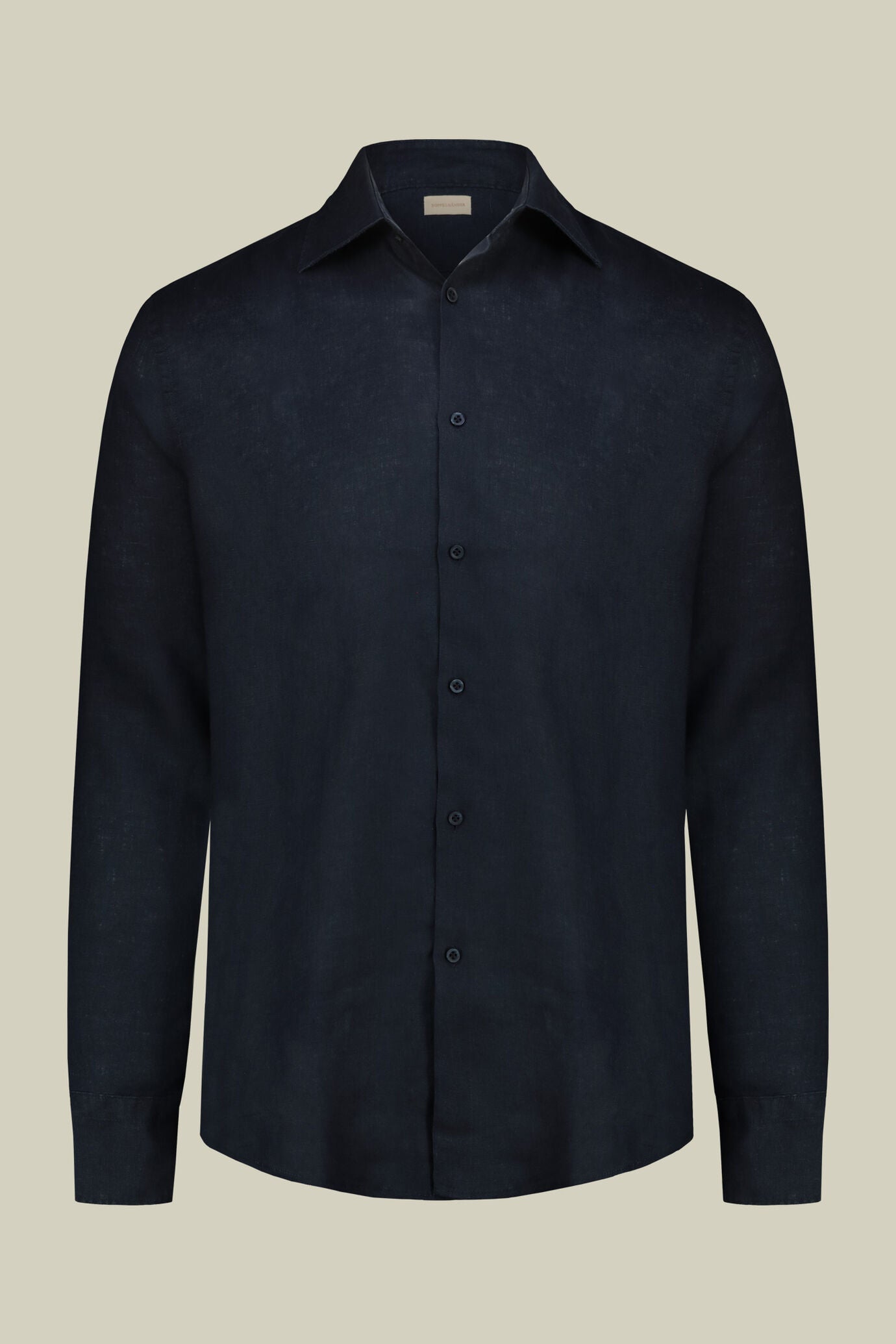 Men's 100% Linen Button-Down Shirt, Off-White