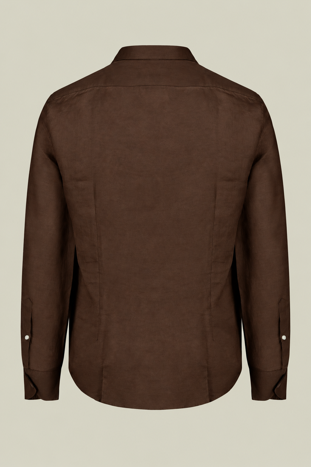 Men's 100% Linen Button-Down Shirt