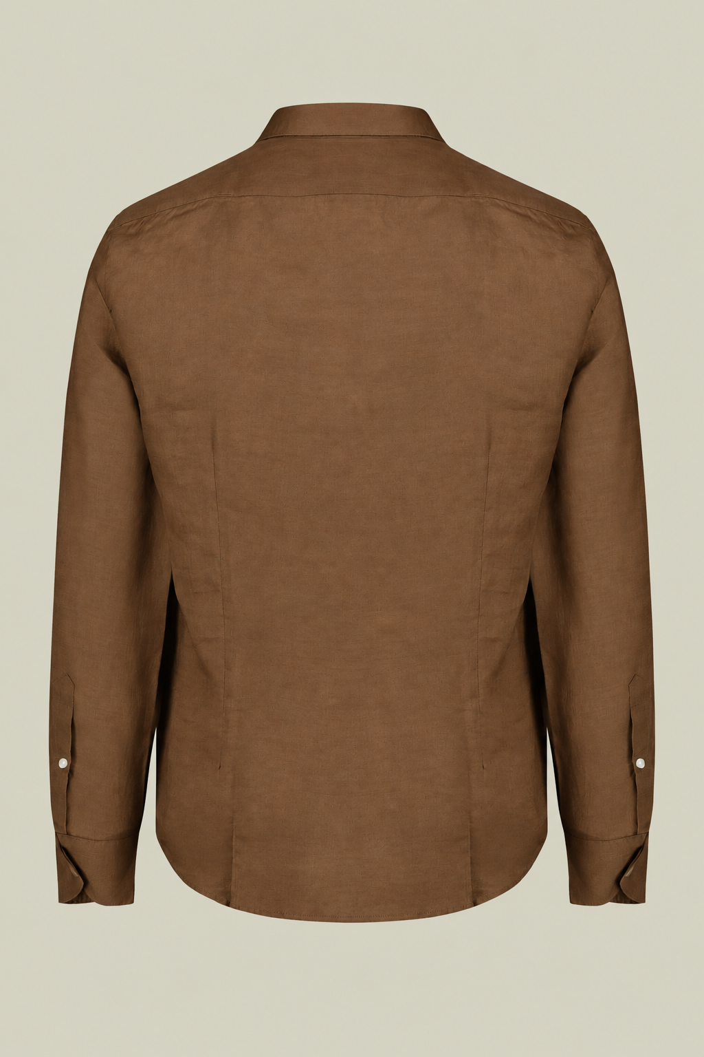 Men's 100% Linen Button-Down Shirt
