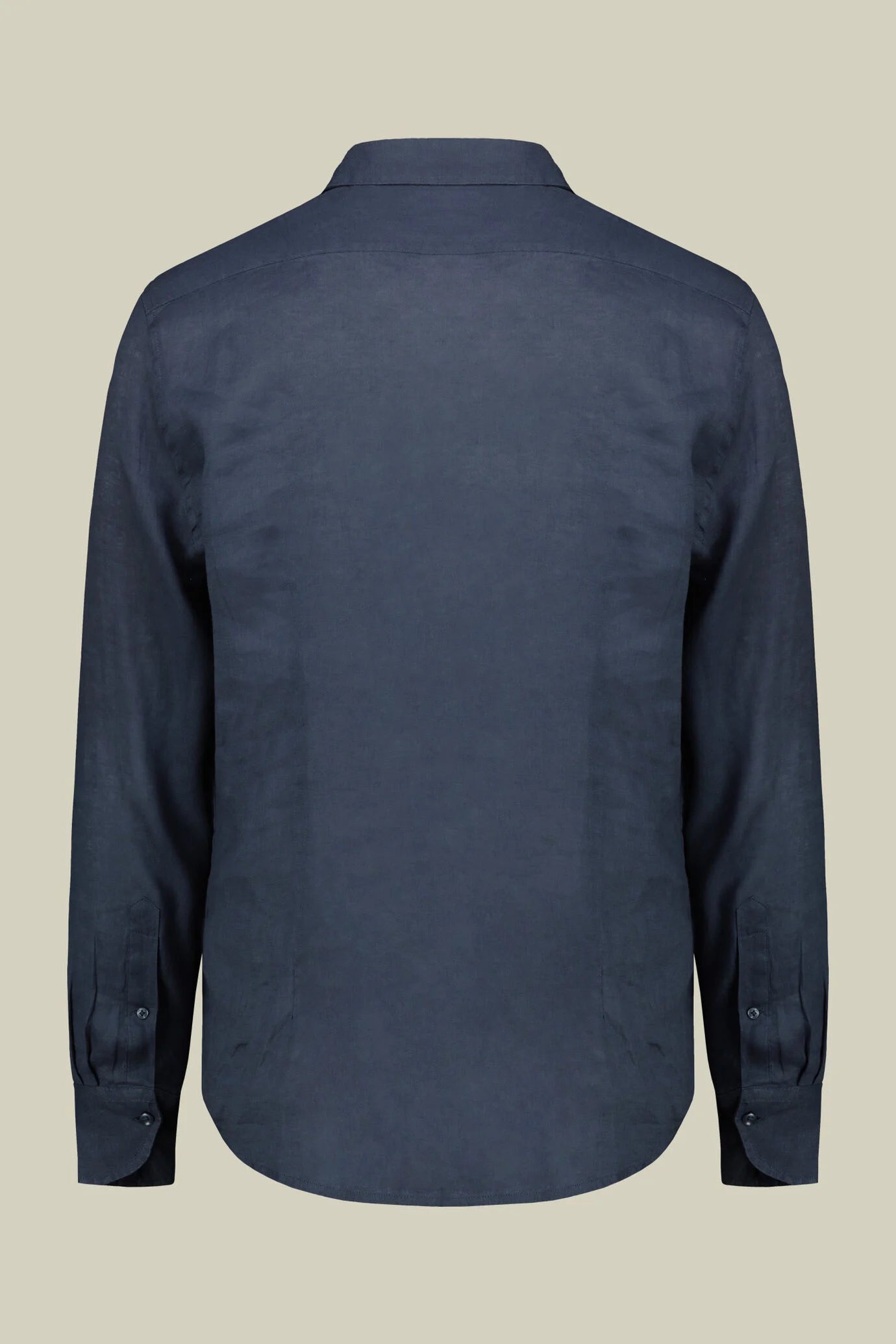 Men's 100% Linen Button-Down Shirt, Off-White