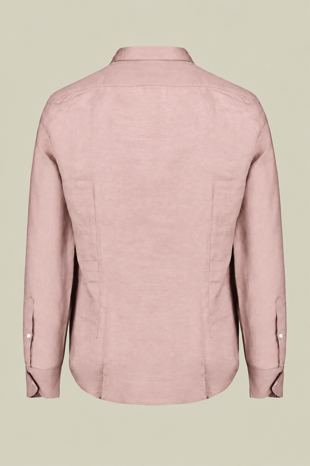 Men's 100% Linen Button-Down Shirt
