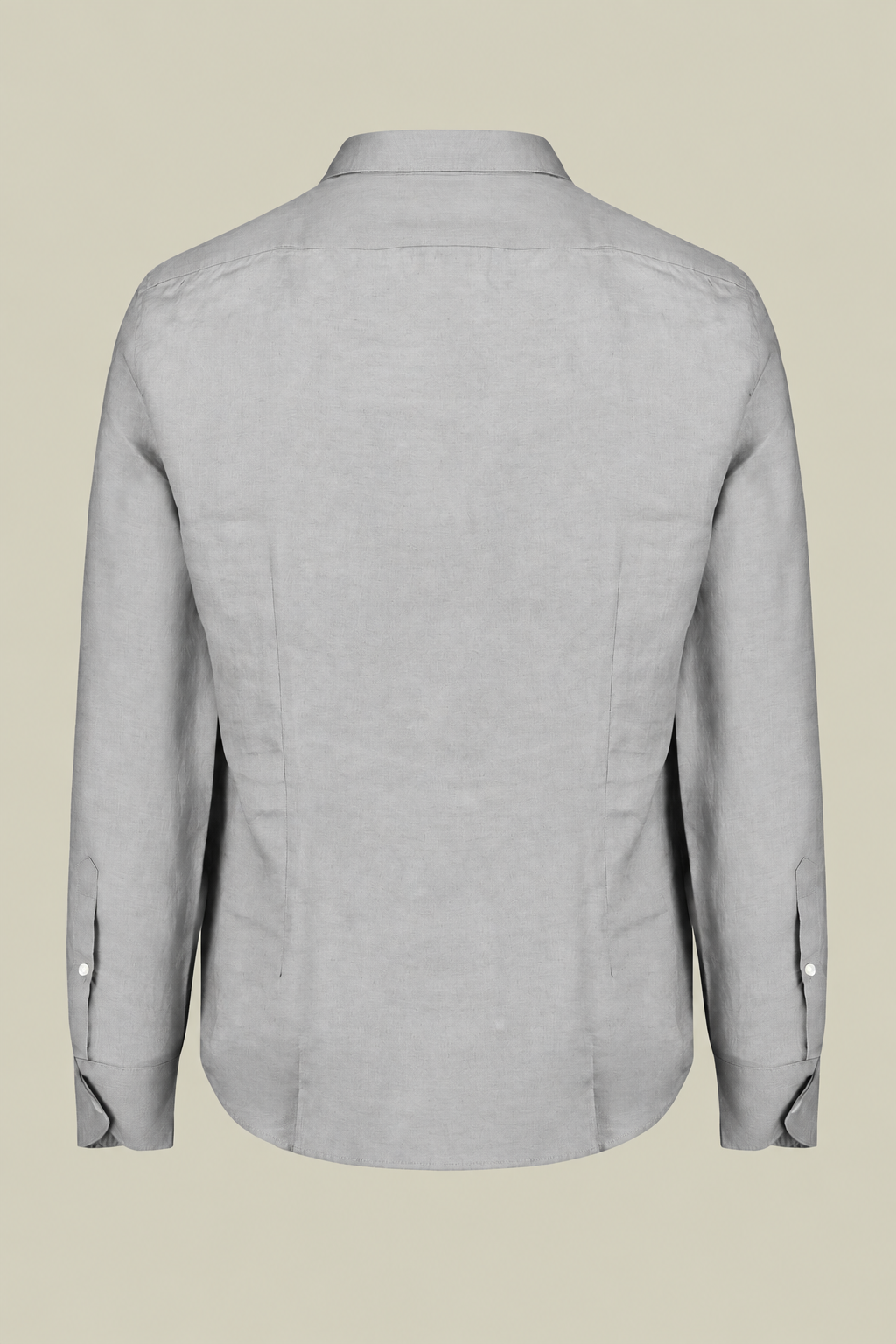 Men's 100% Linen Button-Down Shirt