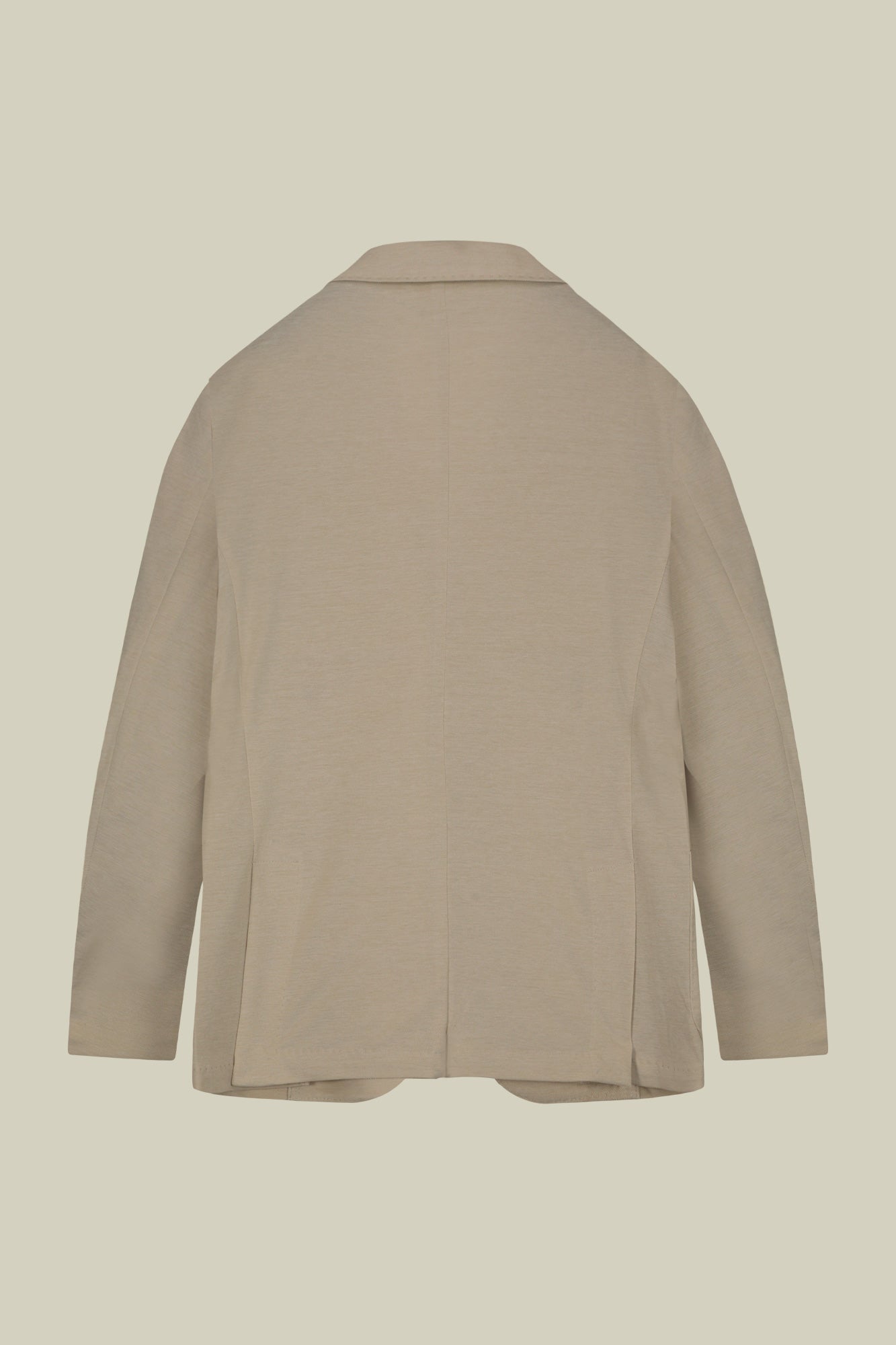Men's single-breasted, unlined, regular fit jacket