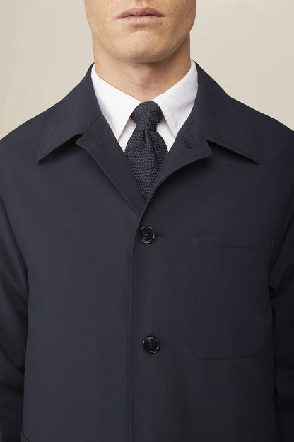Men's unlined regular fit shirt jacket