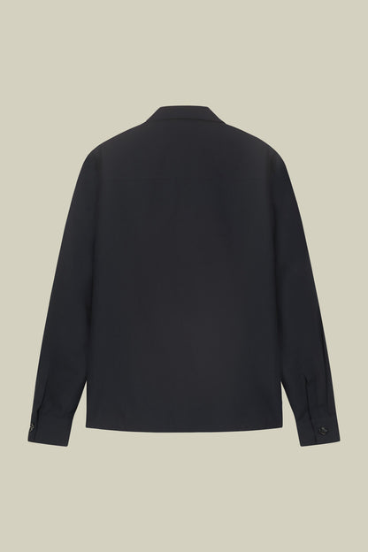 Men's unlined regular fit shirt jacket