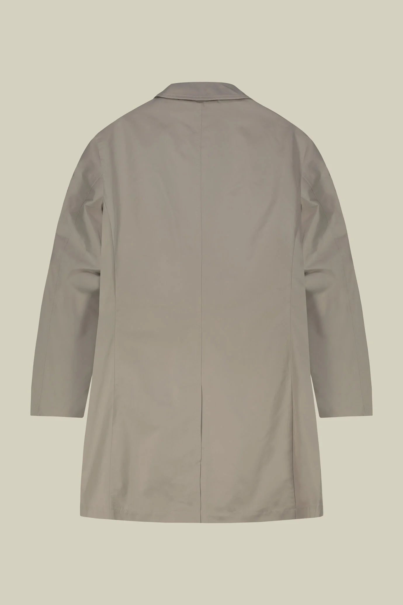 Men's waterproof technical fabric raincoat, regular fit