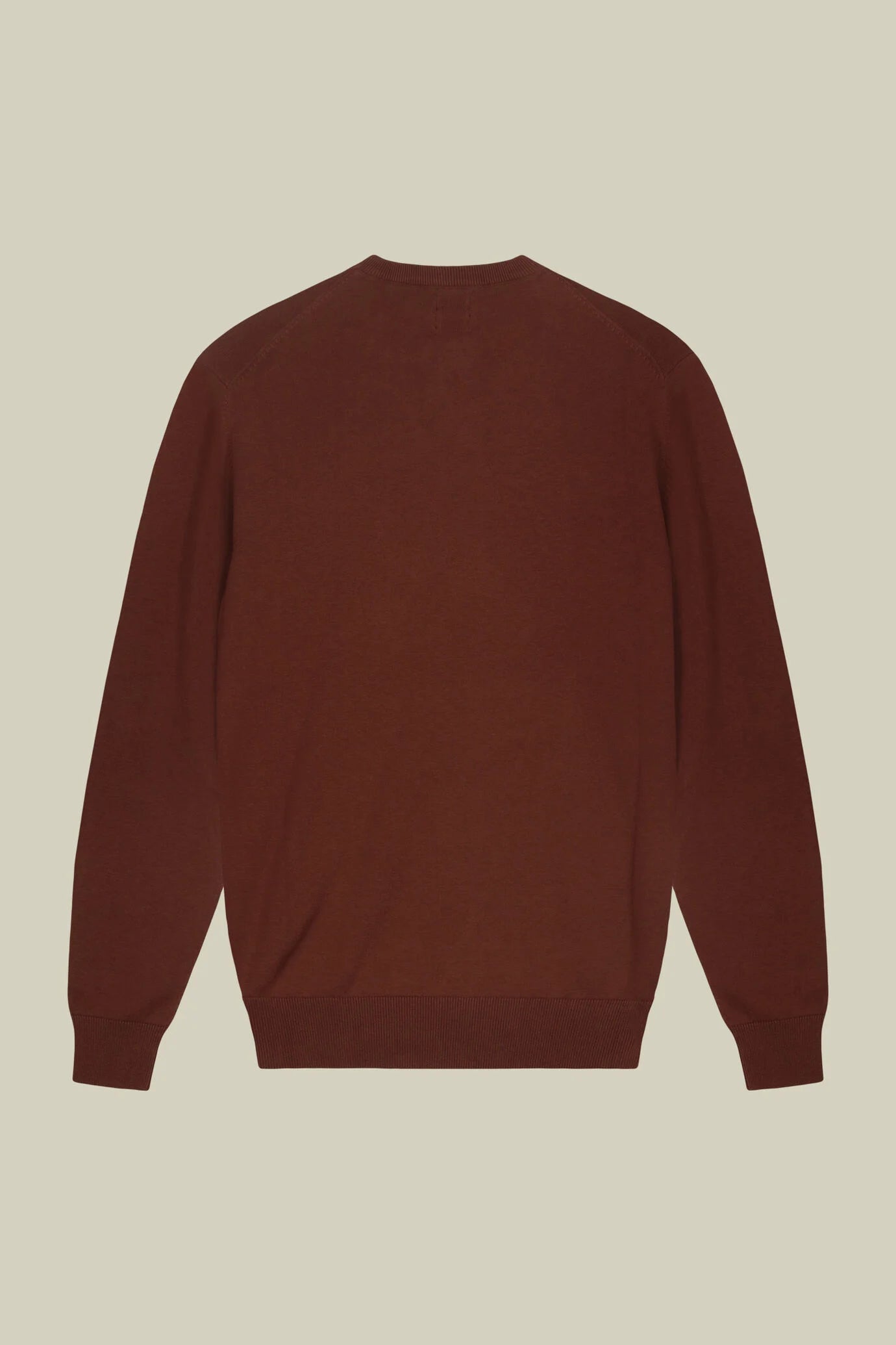 Men's crew neck jumper in 100% cotton