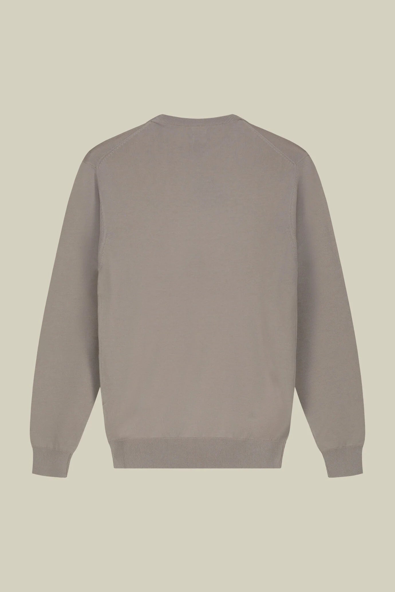 Men's crew neck jumper in 100% cotton