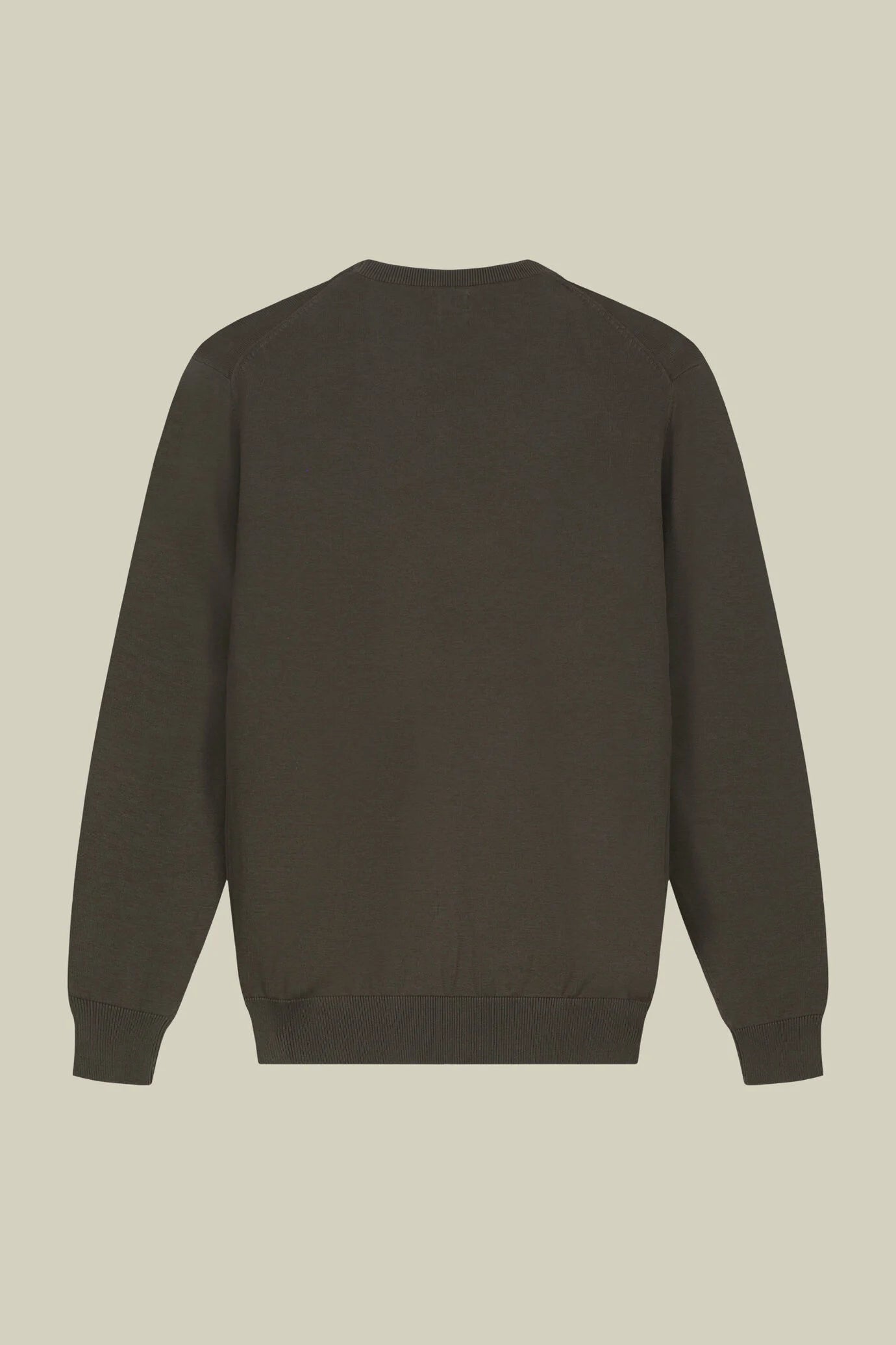 Men's crew neck jumper in 100% cotton