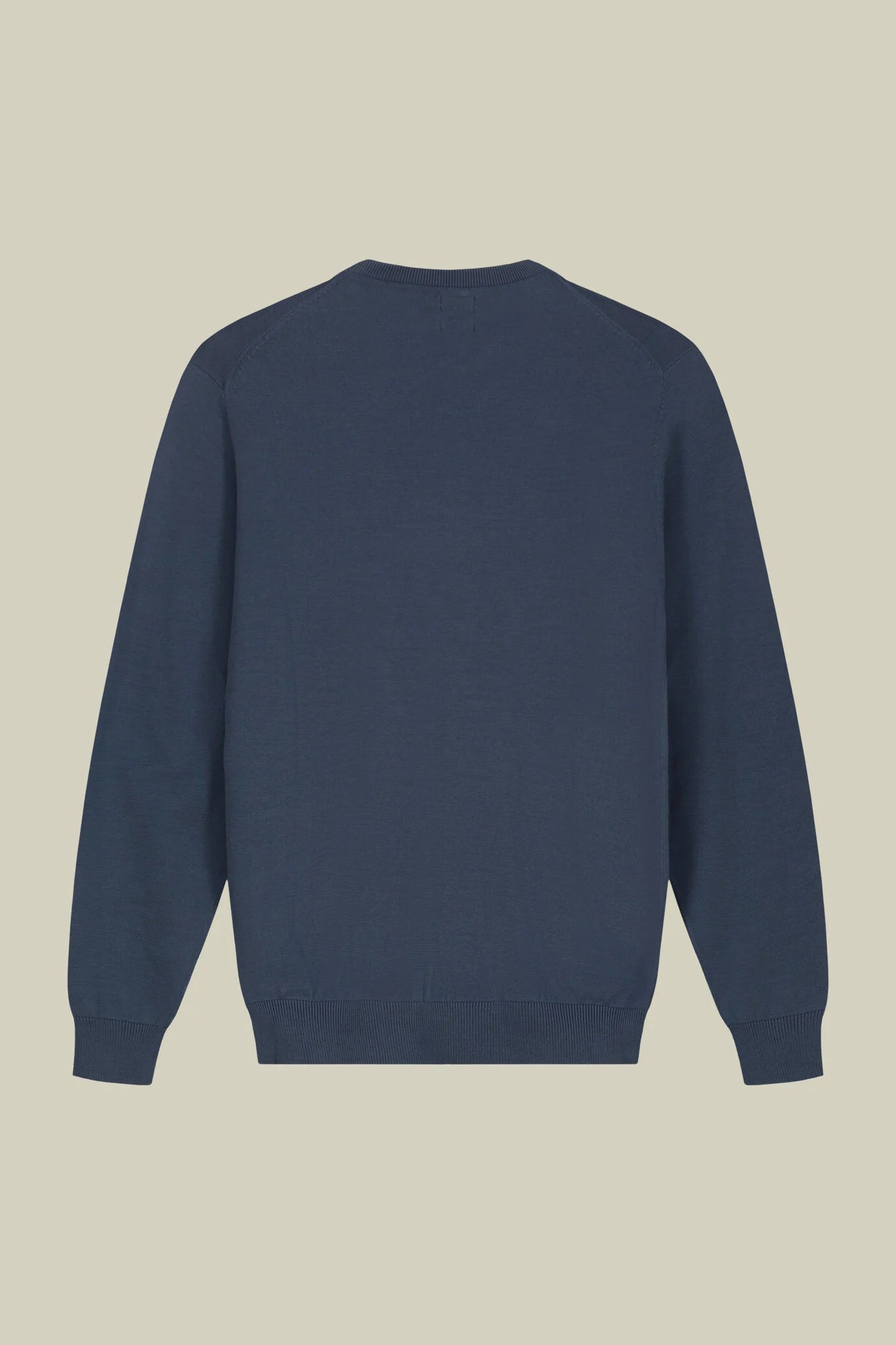 Men's crew neck jumper in 100% cotton