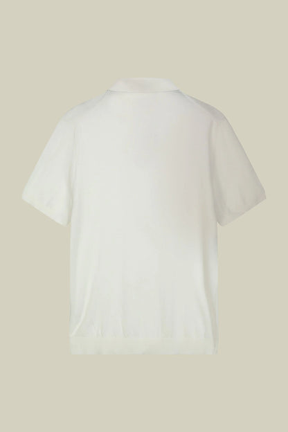 Men's regular fit 100% cotton knitted polo shirt