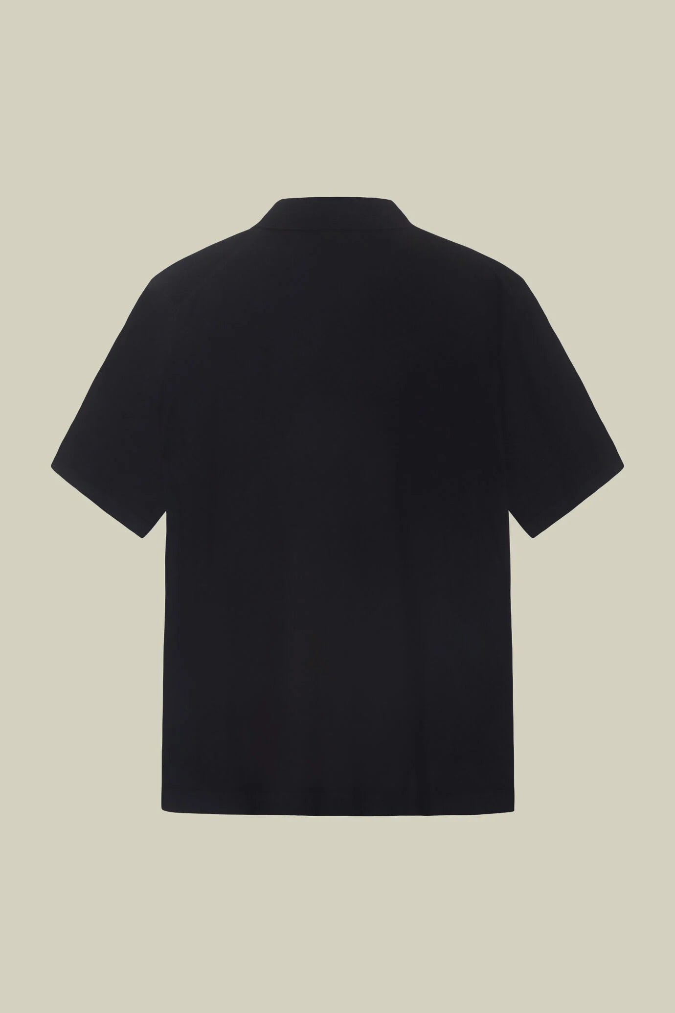 Men's 100% cotton knit polo shirt with Derby collar