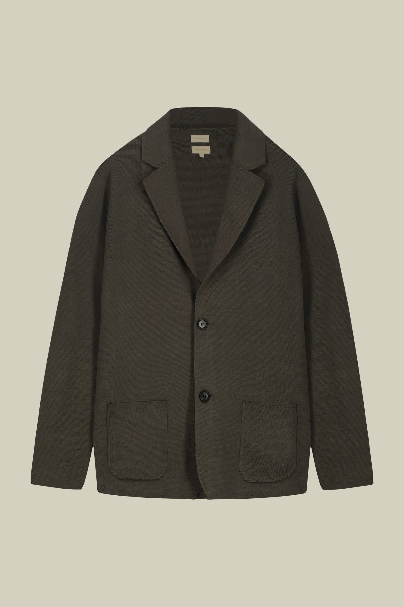 Men's single-breasted cardigan in 100% cotton Milano knit