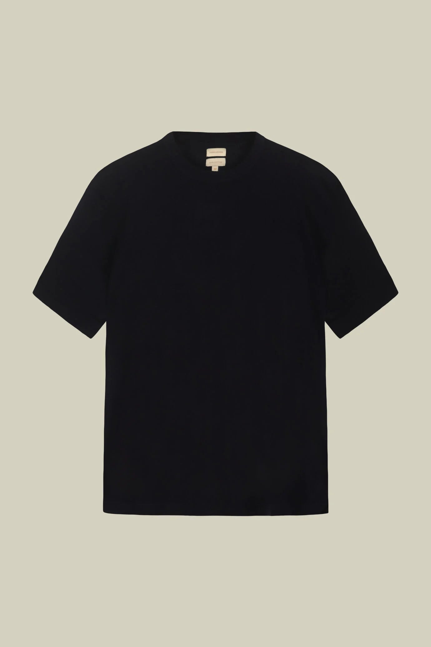 Men's knitted T-shirt in 100% cotton crepe