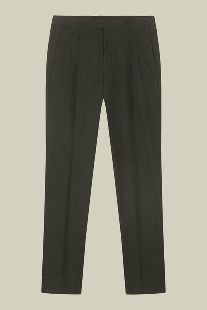 Men's micro pied de poule trousers