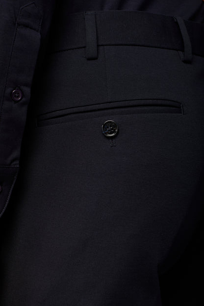 Men's regular fit jersey trousers