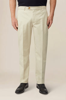 Men's classic regular fit chino trousers