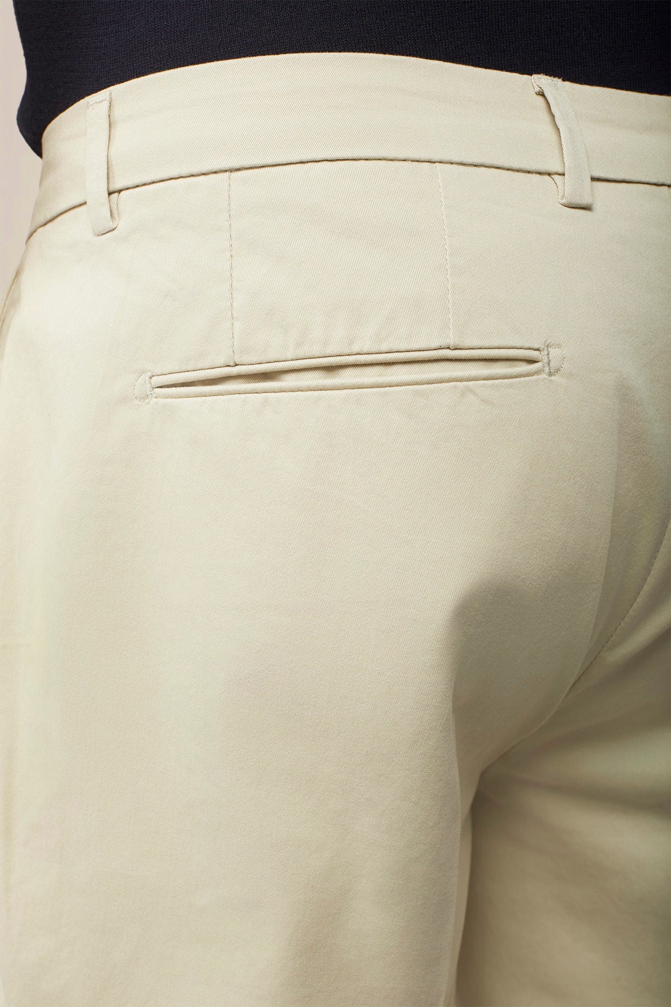 Men's classic regular fit chino trousers