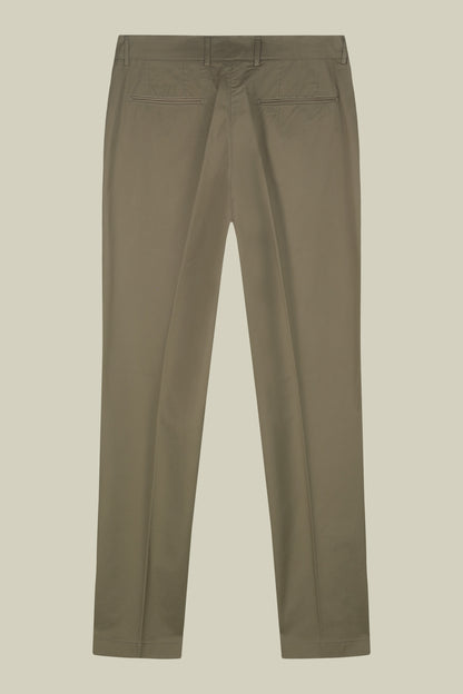 Men's classic regular fit chino trousers
