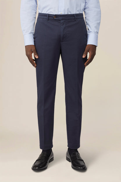 Men's classic regular fit chino trousers
