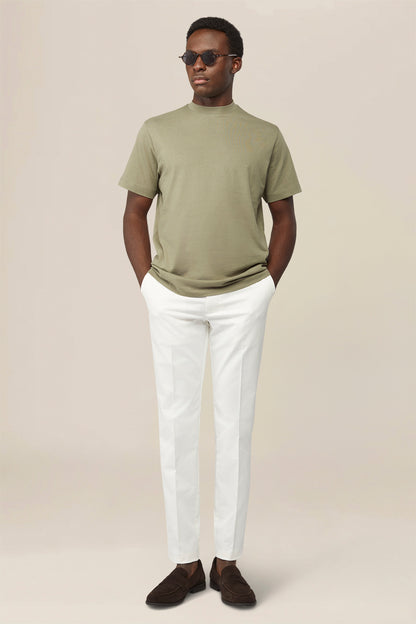 Men's classic regular fit chino trousers