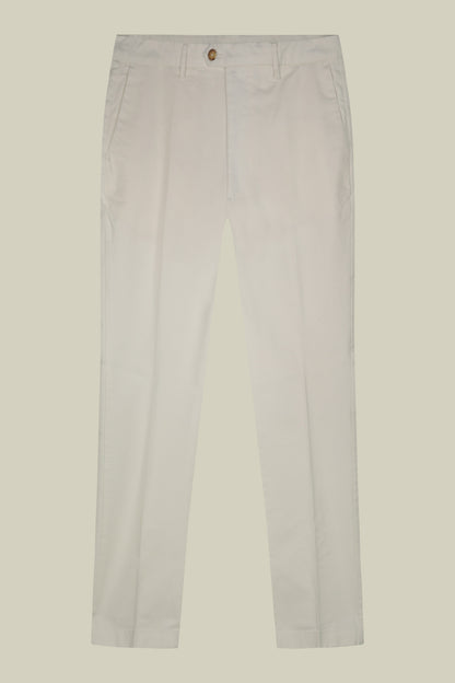 Men's classic regular fit chino trousers