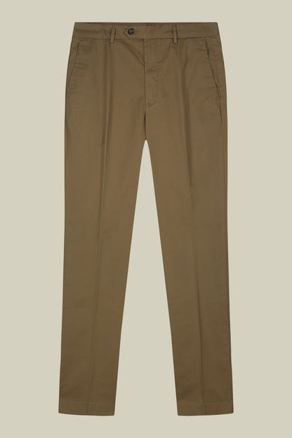 Men's classic regular fit chino trousers